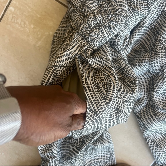 Anthropologie Volume Wide-Leg Pants Ruched At Waistband Size 6 - Picture 6 of 8